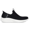 Skechers Ultra Flex 3.0 Easy Win Dame Slip-Ins Black White