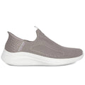 Skechers Ultra Flex 3.0 Easy Win Dame Slip-Ins Taupe