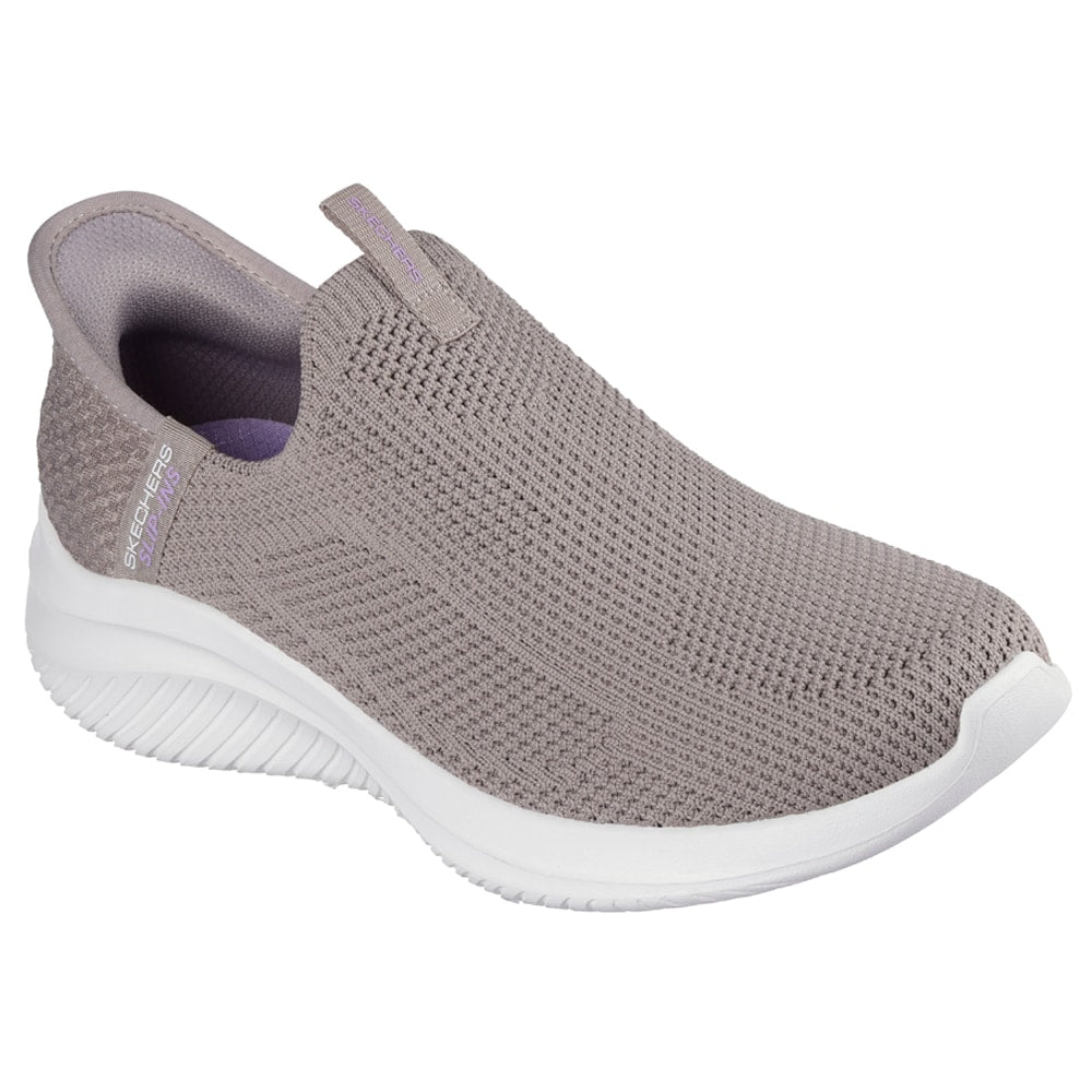 Skechers Ultra Flex 3.0 Easy Win Dame Slip-Ins Taupe