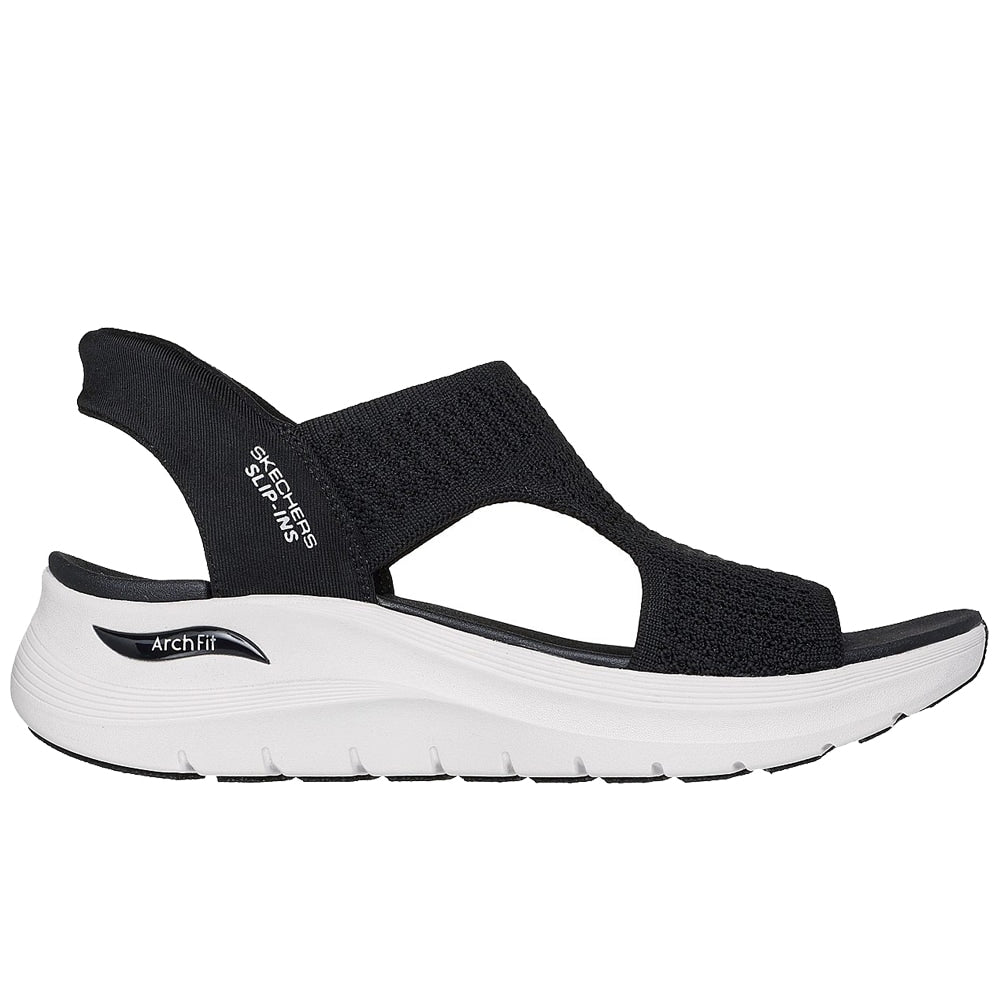 Skechers Sandaler Arch Fit 2.0 Slip-Ins Sling Back Black