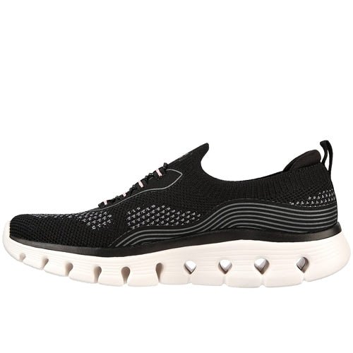 Produktbild 2 - Skechers Womens Go Walk Glide Step Black Pink