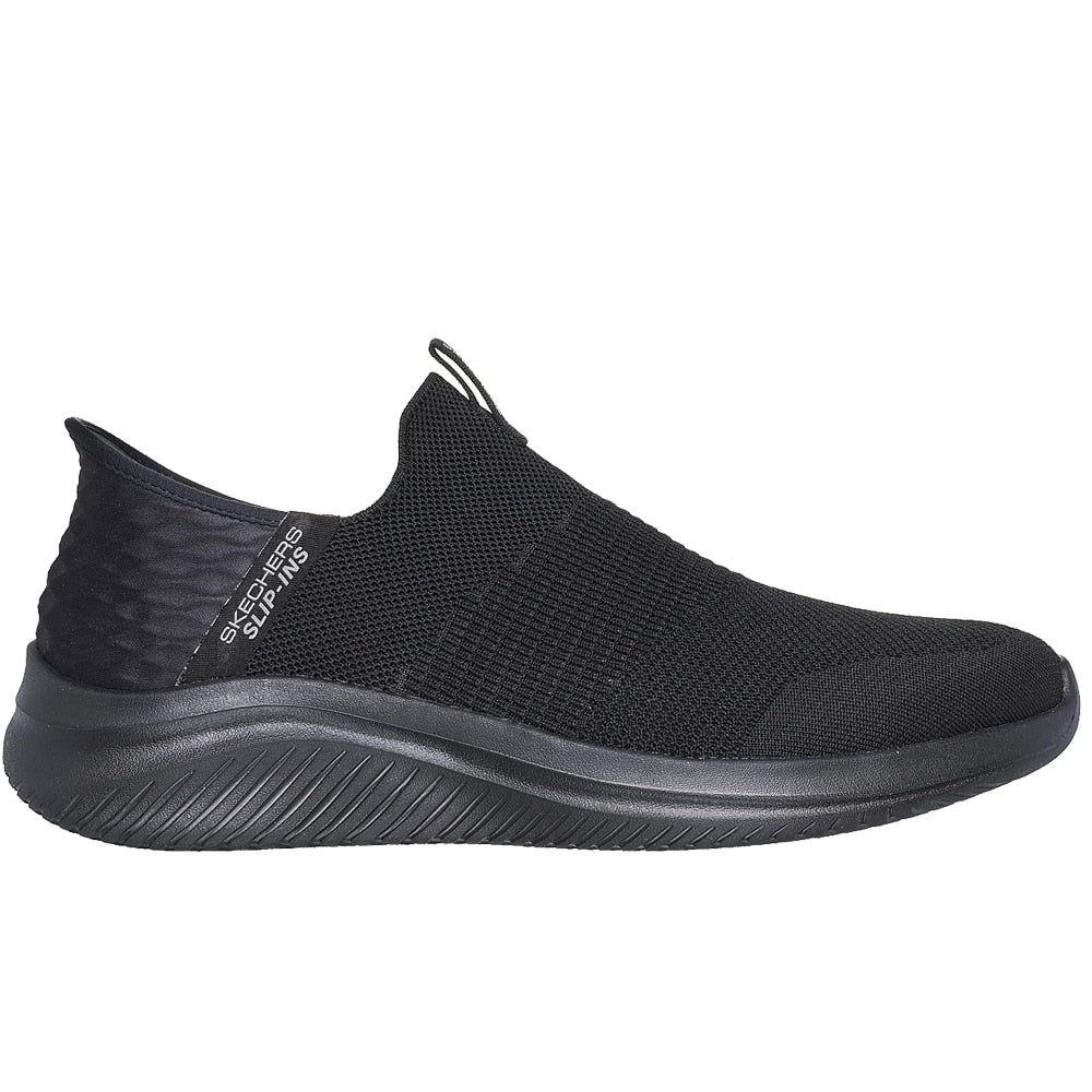 Skechers Mens Ultra Flex 3.0 Smooth Step Slip-Ins Svarta