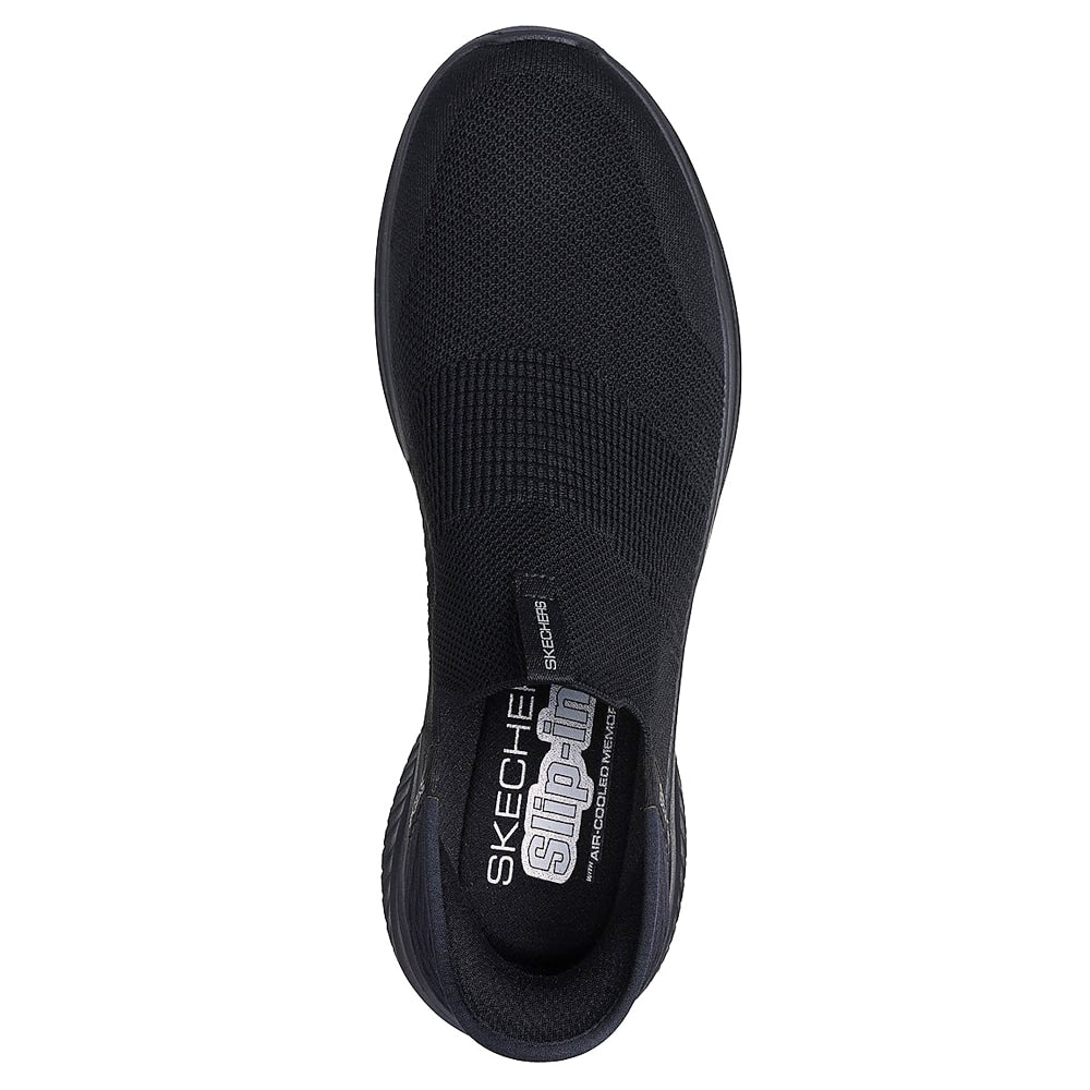 Skechers Mens Ultra Flex 3.0 Smooth Step Slip-Ins Svarta