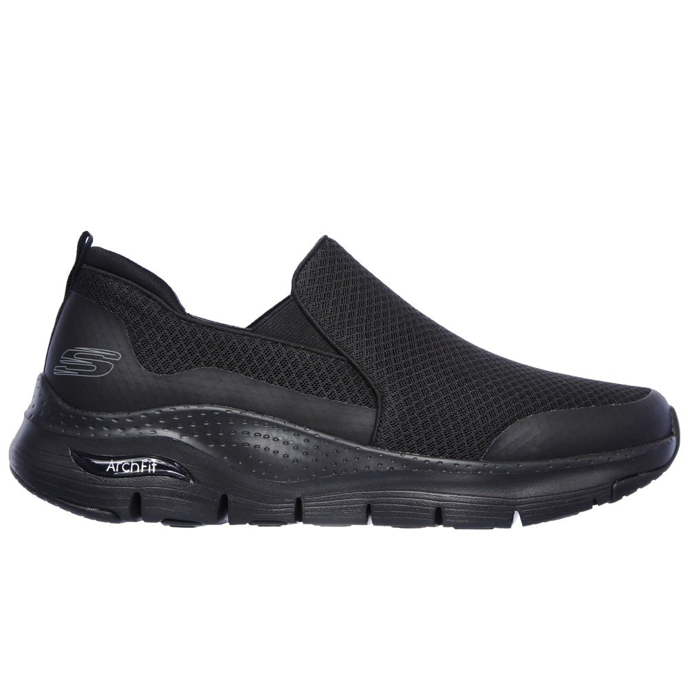 Skechers Mens Arch Fit Banlin Slip on Black