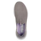Skechers Ultra Flex 3.0 Easy Win Dame Slip-Ins Taupe