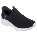 Skechers Ultra Flex 3.0 Easy Win Dame Slip-Ins Black White
