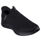 Skechers Mens Ultra Flex 3.0 Smooth Step Slip-Ins Svarta