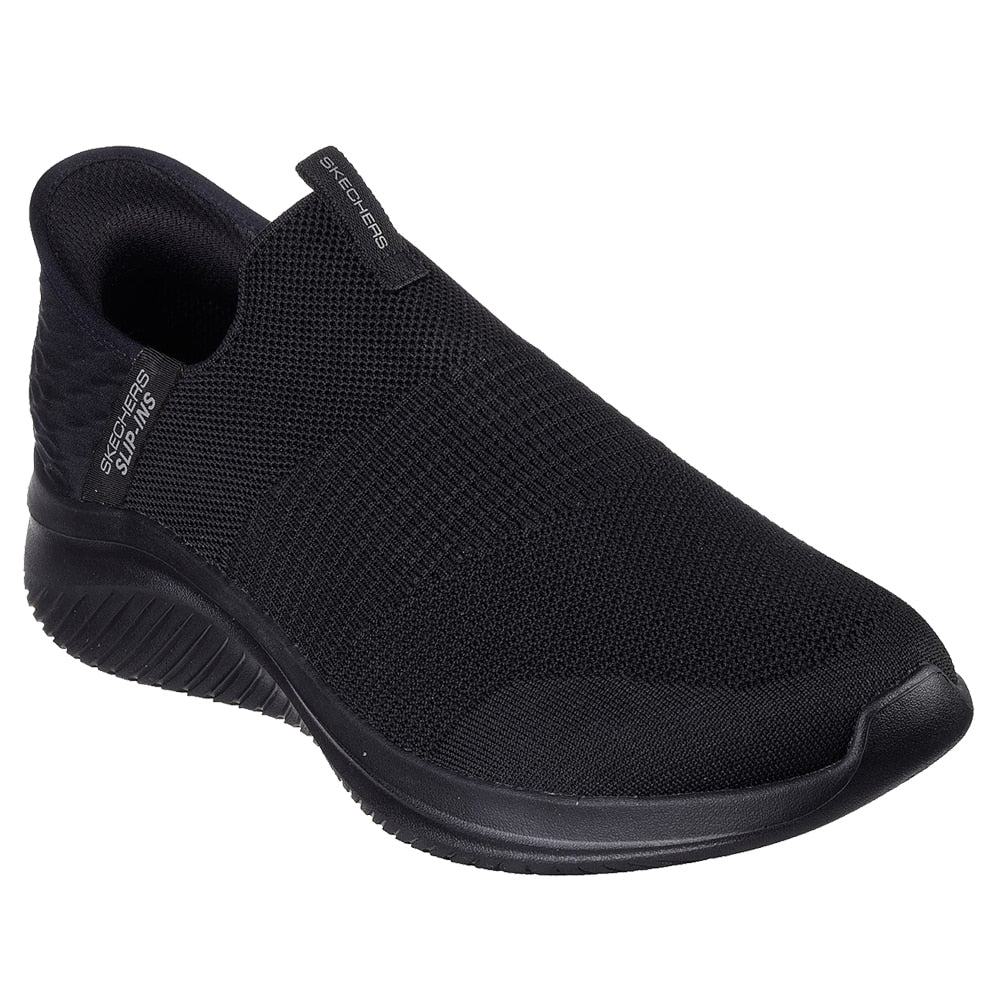 Skechers Mens Ultra Flex 3.0 Smooth Step Slip-Ins Svarta