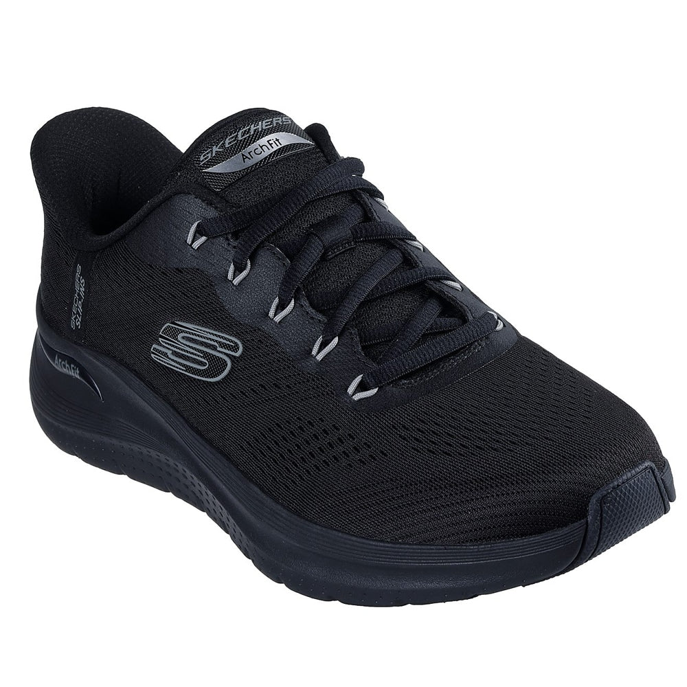 Produktbild 2 - Skechers Mens Arch Fit 2.0 Slip-Ins Black