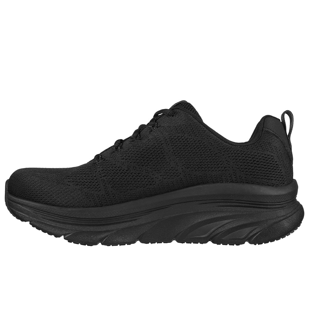 Skechers Womens D Lux Walker Vanntette sko Svart