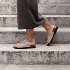 Minfot Lo Sandaler Dame Bio Skinn Stone