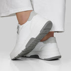 Minfot Sneaker Softrole Lux Stretch Hvit