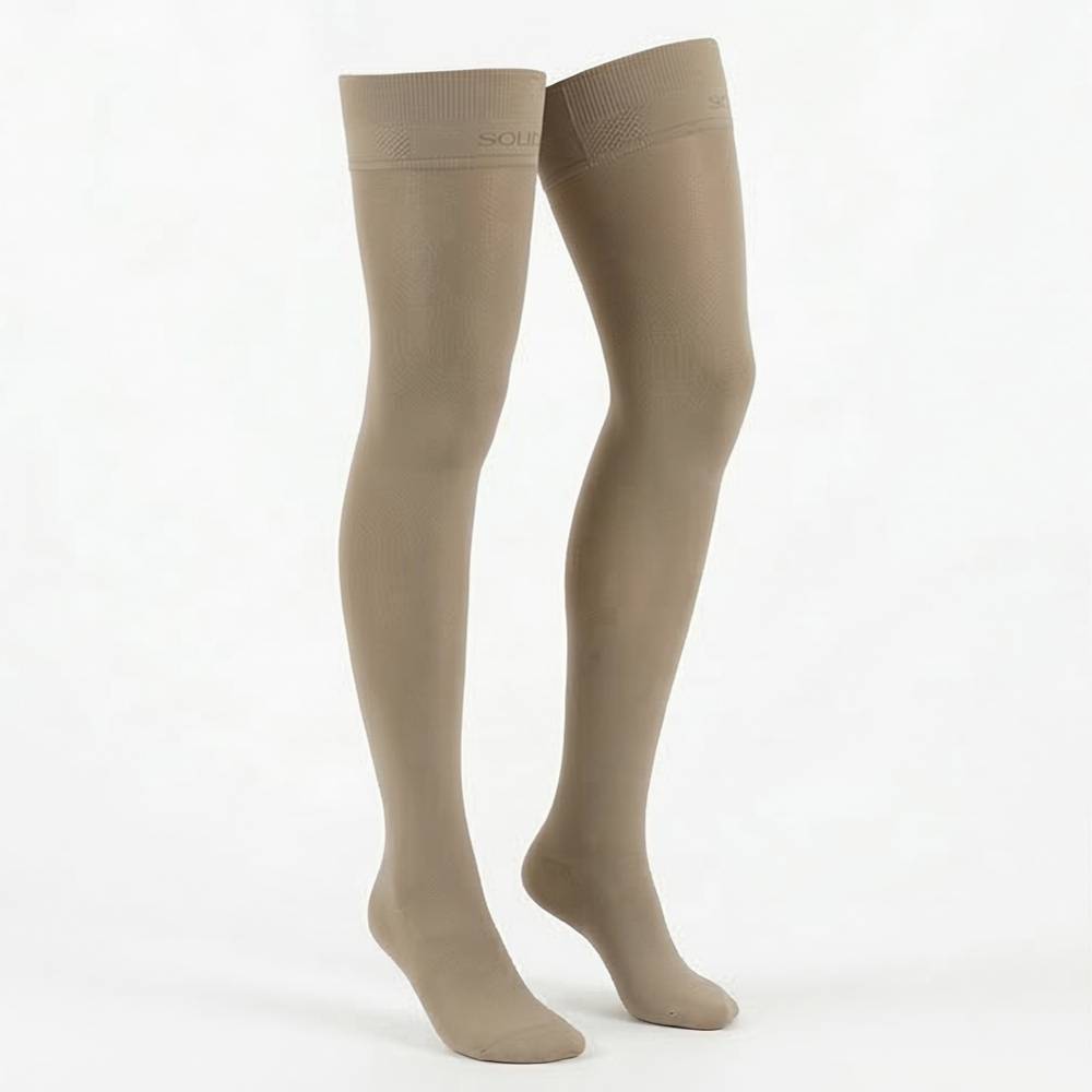 Solidea Støttestrømper Marilyn Klass 2 Stay Up Beige