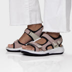 Minfot Nyhamn Sandaler Dame Pink Beige