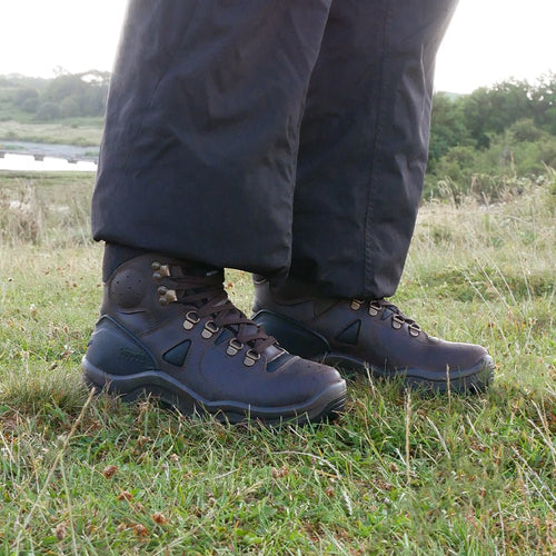 Minfot Trekker Vandringsstøvler Unisex Vannavvisende TEX Skinn Brun