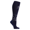 SupCare Støttestrømper Bred Eko Bomull Monstera Navy Blue