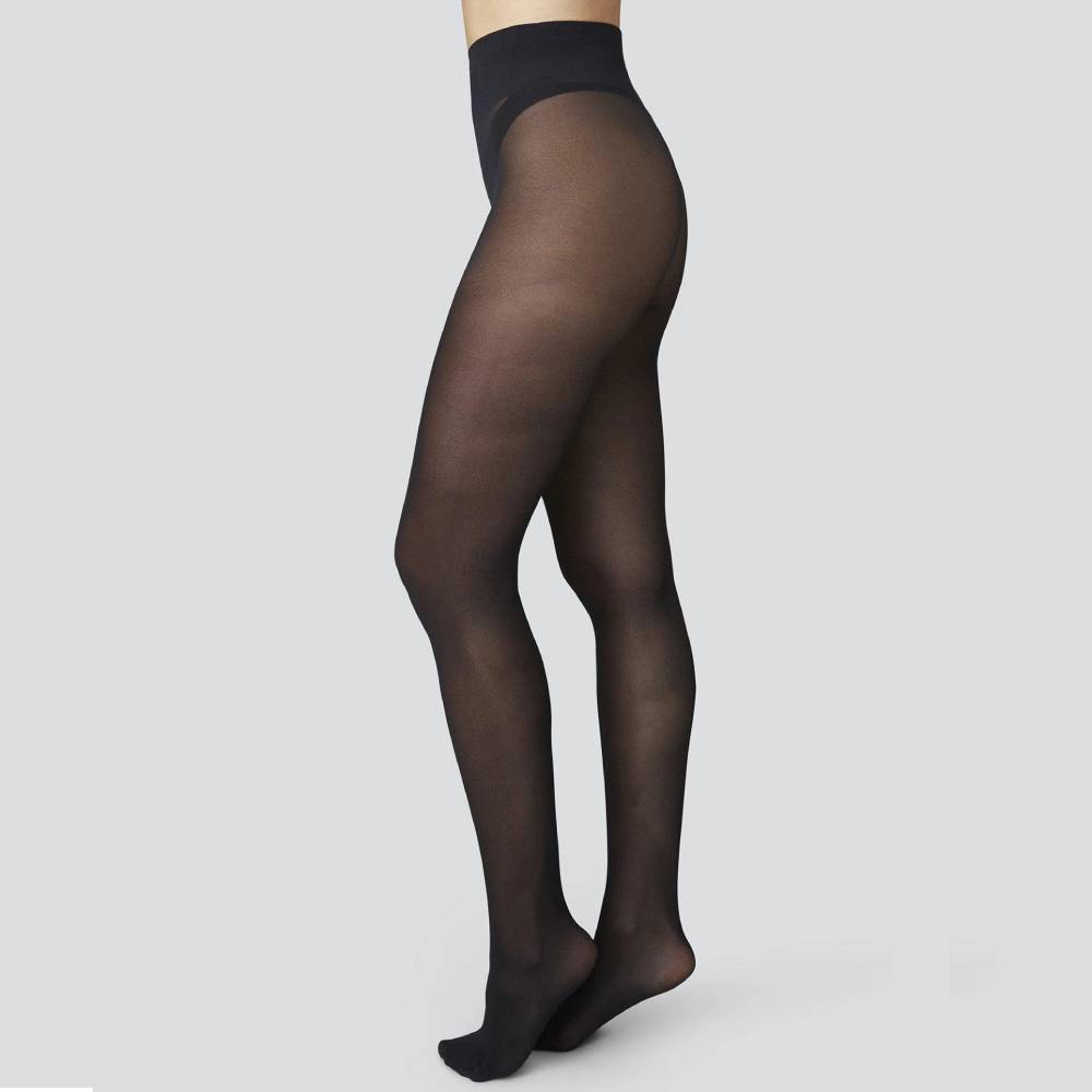 Swedish Stockings Strømpebukser Svea 30 DEN Svart