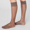 Swedish Stockings Nylonstrømper Kne Elin 20 DEN Brun 2-pk