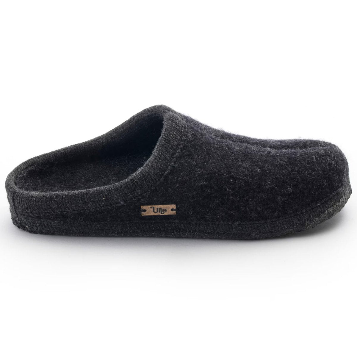 Ulle Ulltøfler Original Dame Black Melange