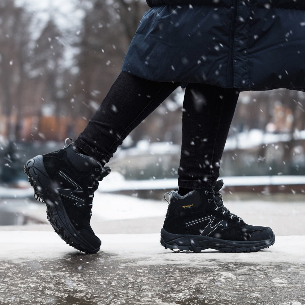 Produktbild 3 - Minfot Snowgrip Dubbskor Vattentät Svart