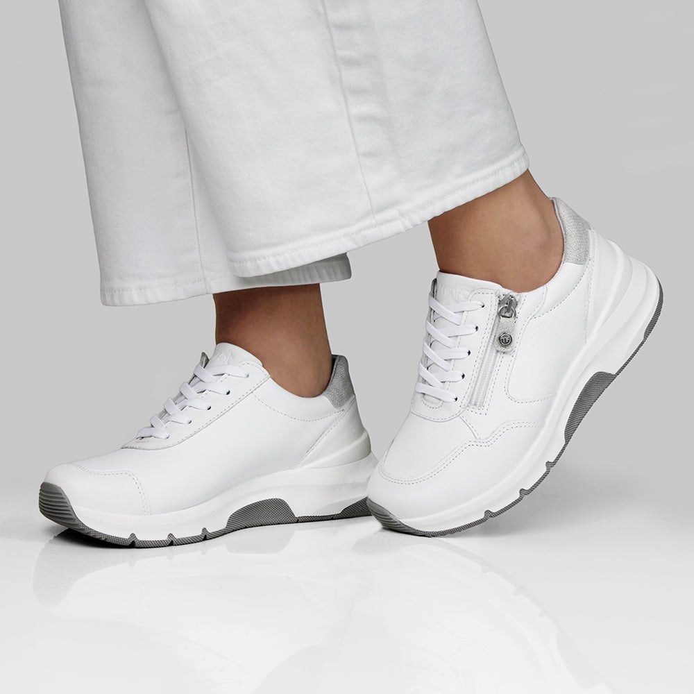 Minfot Sneaker Softrole Lux Stretch Hvit