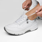 Minfot Sneaker Softrole Lux Stretch Hvit