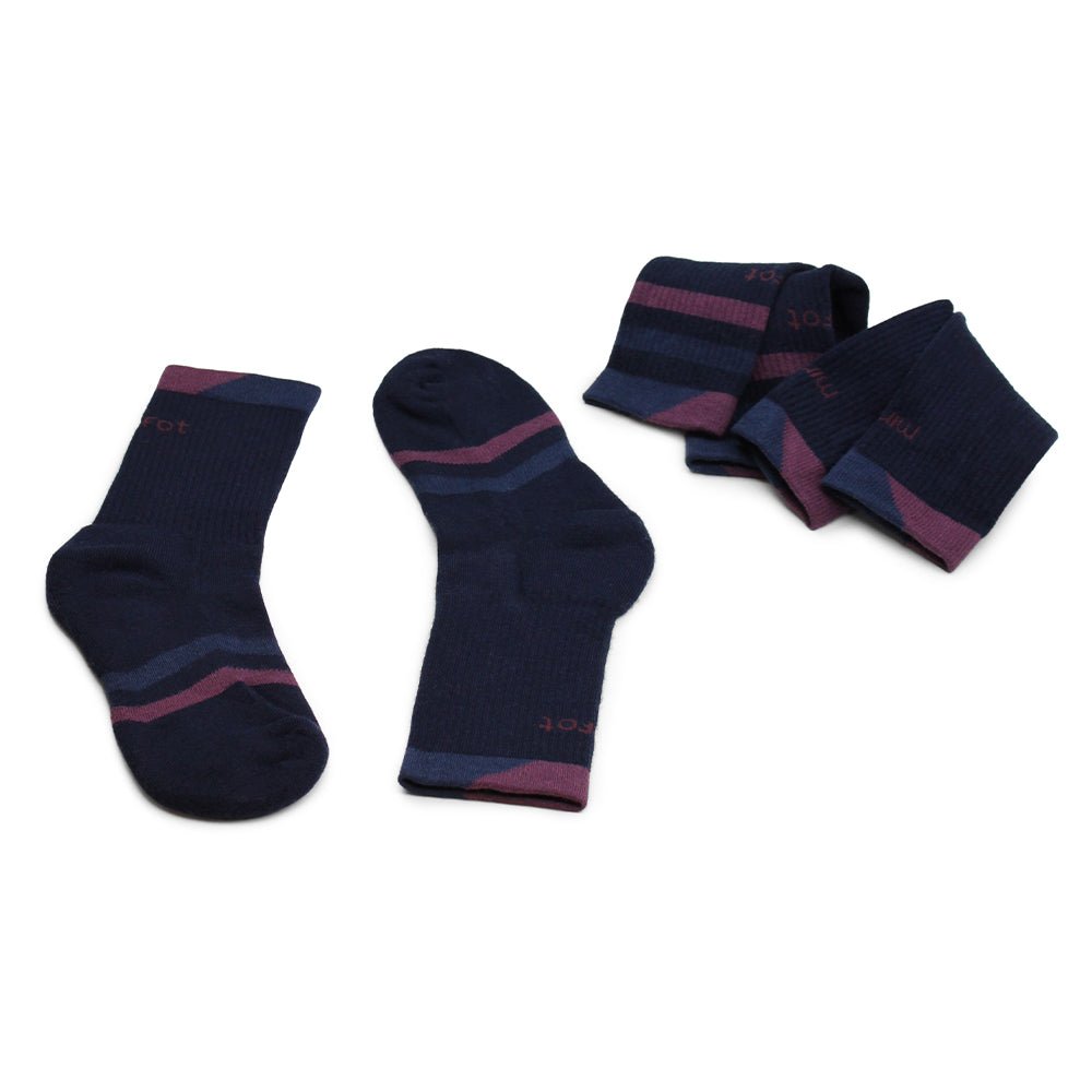 Produktbild 8 - Minfot Vandringsstrumpor Bambu Merinoull Abisko 3-pack