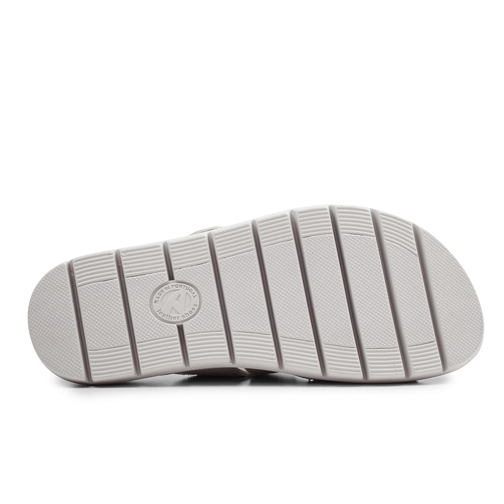 Minfot Abby Sandaler Dame Borrelås Taupe