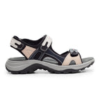 Minfot Sandhamn Sandaler Dame Nubuck Navy Pink