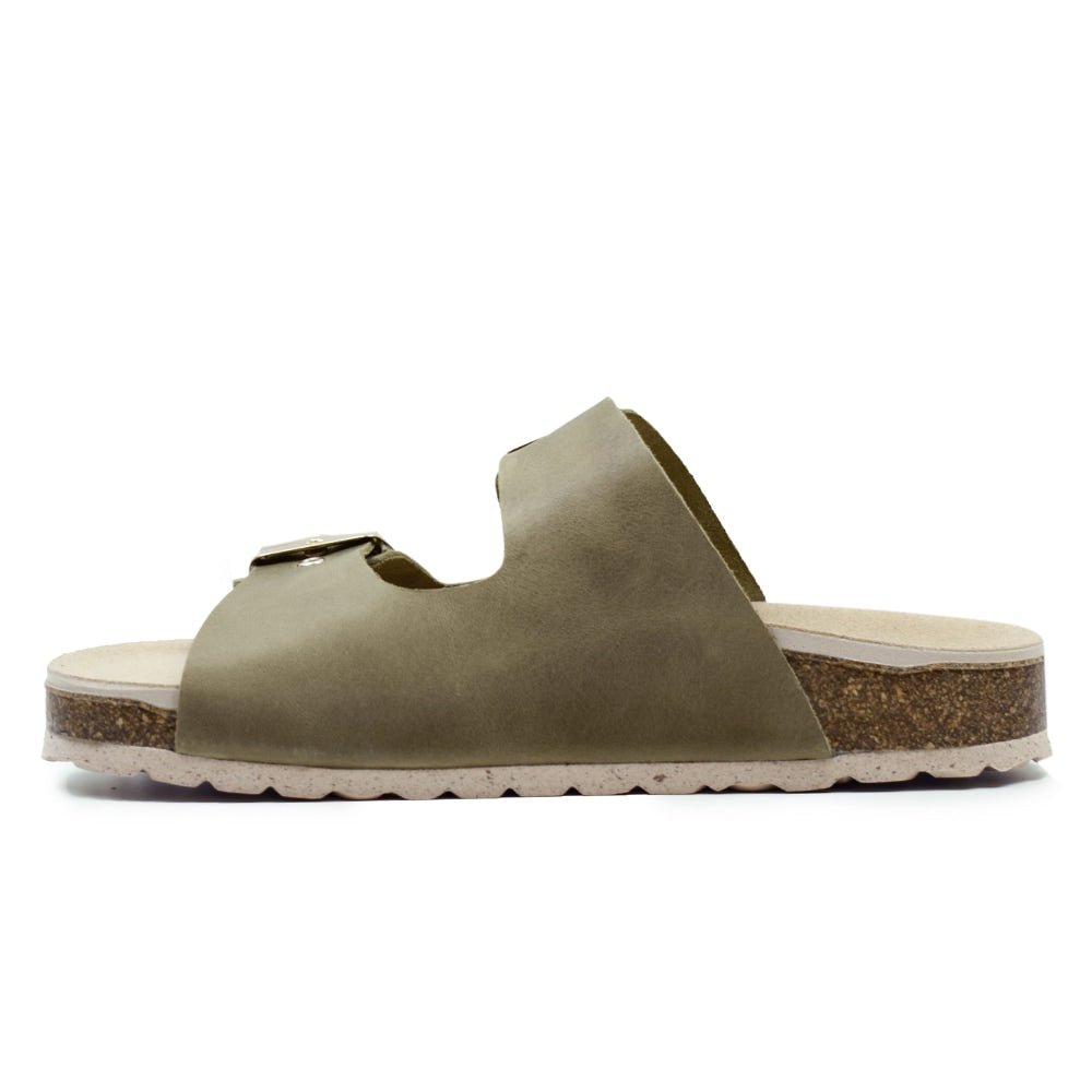 Produktbild 5 - Minfot Sandaler Primo Soft Ayo Läder Olive