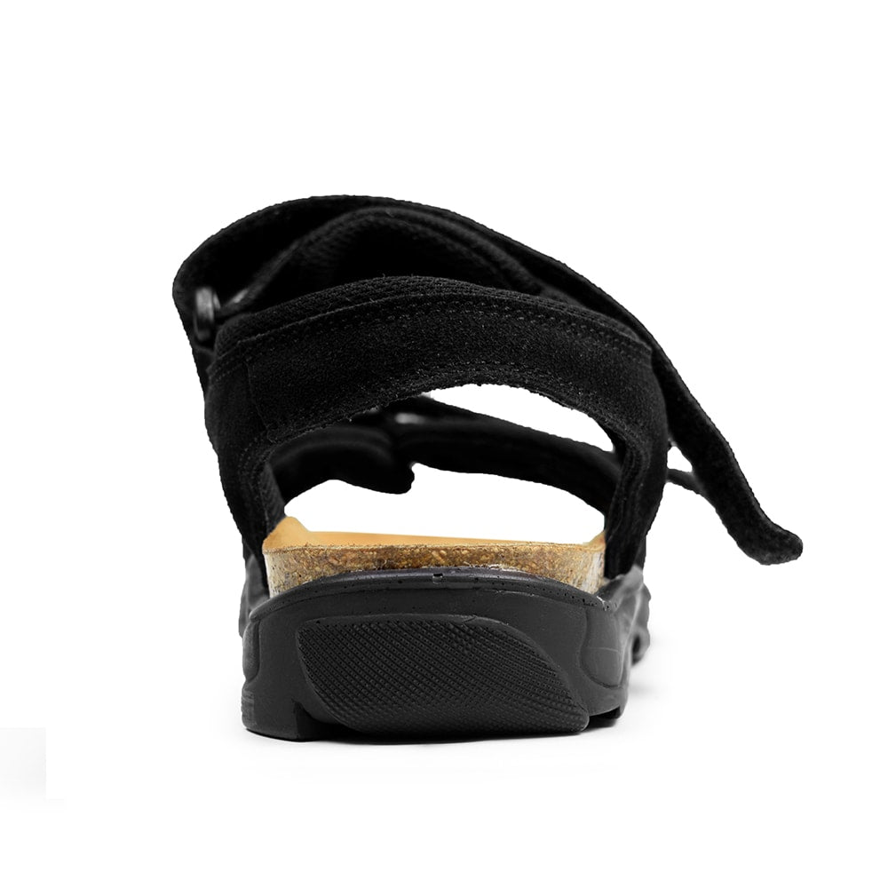 Produktbild 8 - Minfot Sandaler Flex Svart Semsket skinn