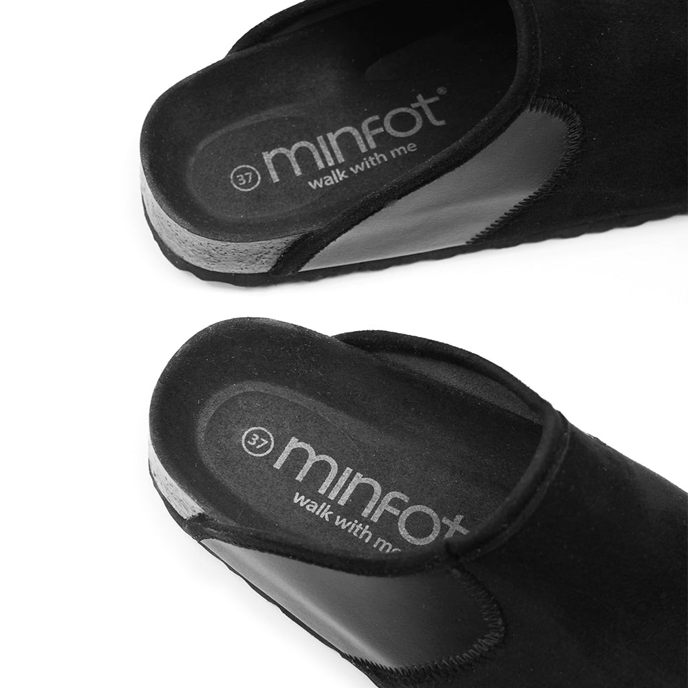 Produktbild 11 - Minfot Nino Tofflor Stretch Svart