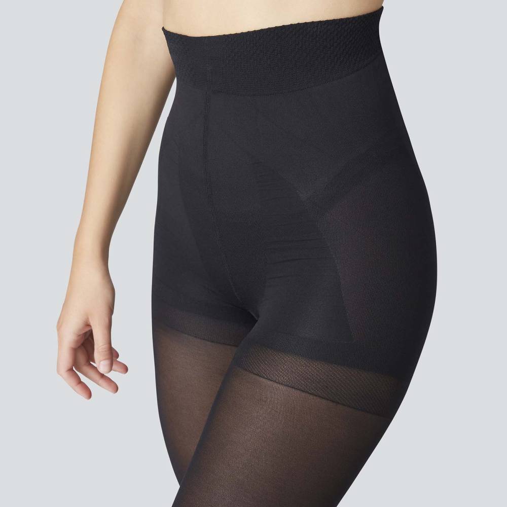 Swedish Stockings Strømpebukser Anna 40 DEN Svart