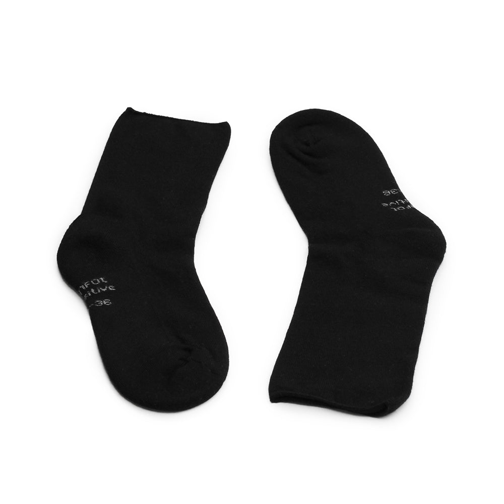 Produktbild 11 - Minfot Sensitive Bambustrumpor Terry Frotté Svart 5-pack