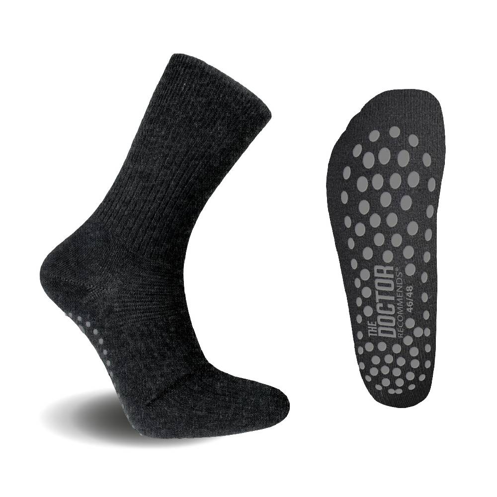 Doktorn Rekommenderar Antiskli Sokker Svart 1-pakning
