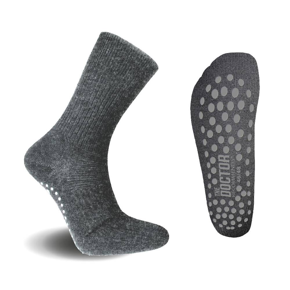 Doktorn Rekommenderar Antiskli Sokker Grafit 1-pakning