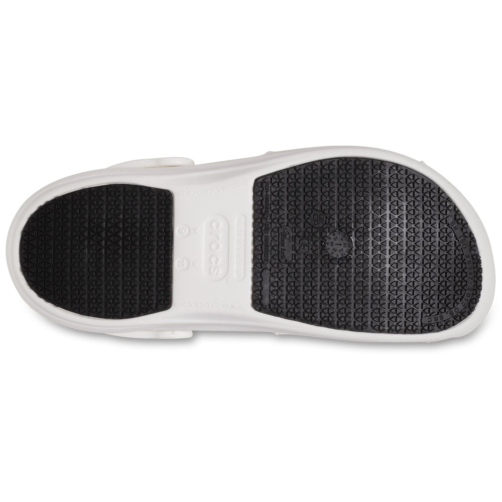 Crocs Bistro Clog Arbeidssko Unisex White