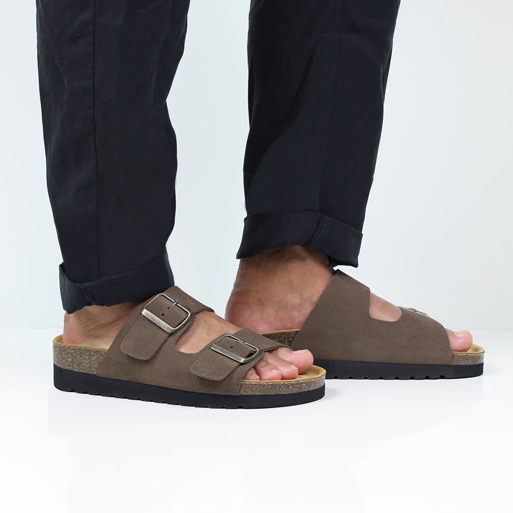 Minfot Moa Sandaler Dame Bio Semsket Skinn Taupe