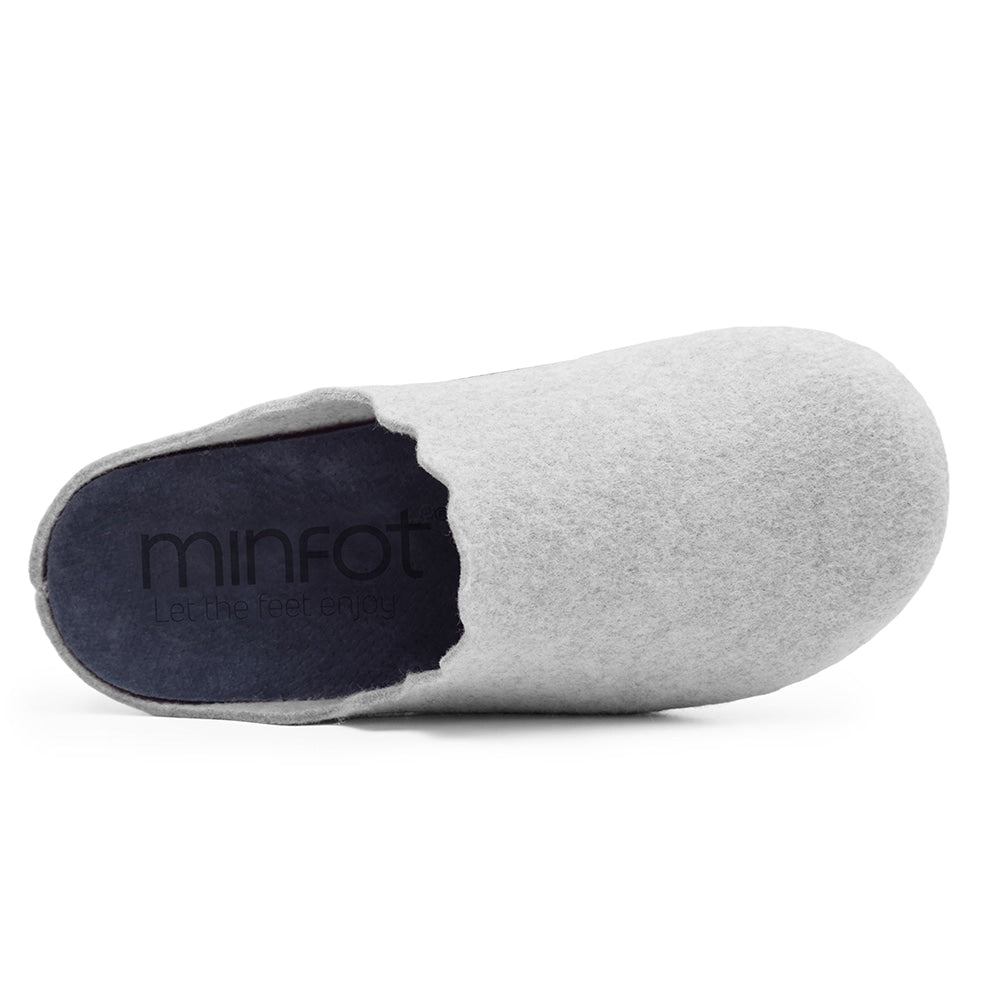 Produktbild 2 - Minfot Tøfler Relax Lys Grå