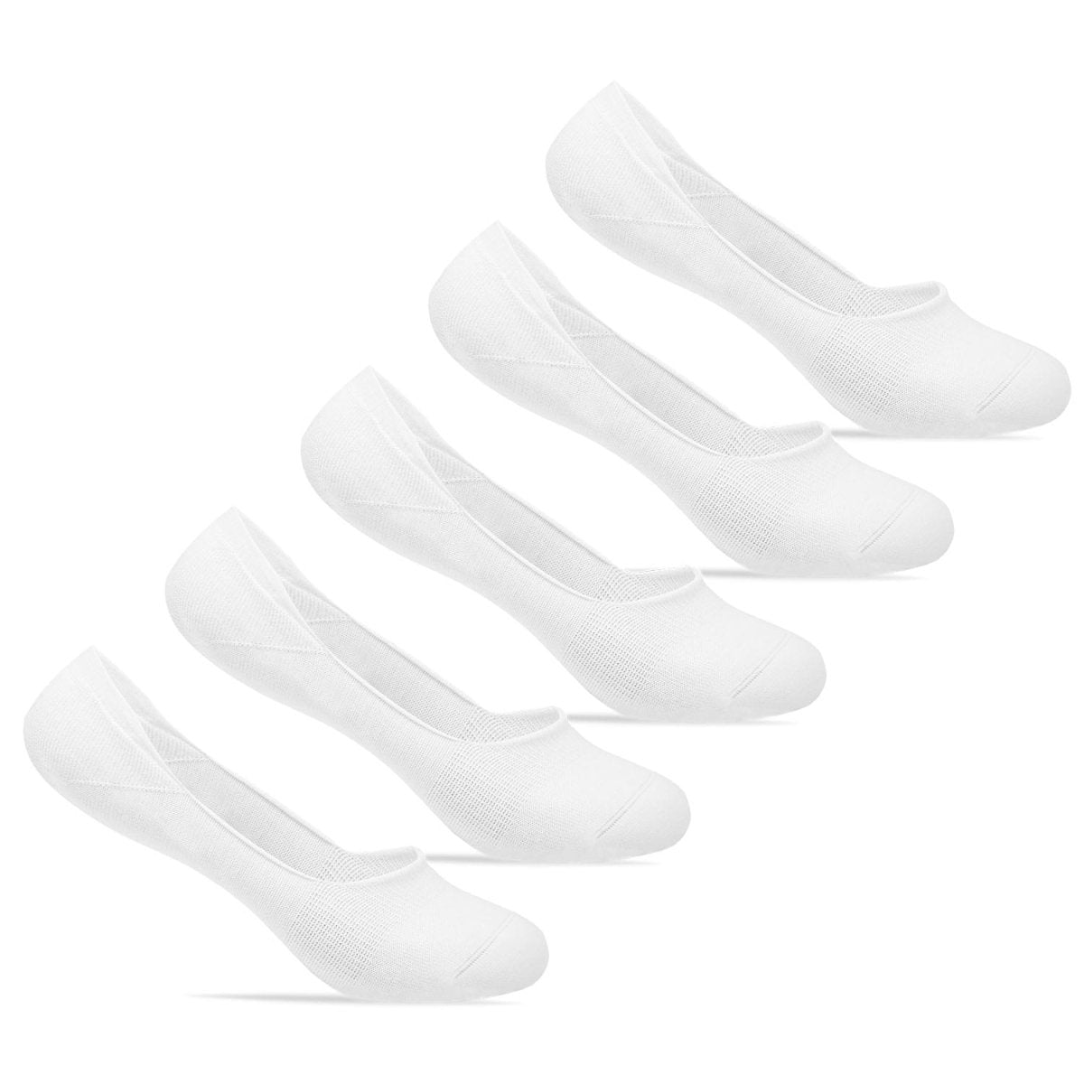 Minfot Ballerinastrumpor Bomull Vit 5-pack