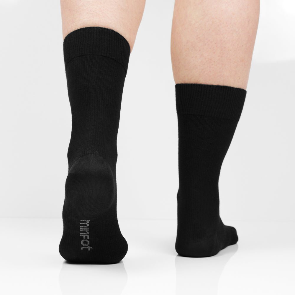 Produktbild 8 - Minfot Ankelstøttestrømper Bambus Svart 1-pack