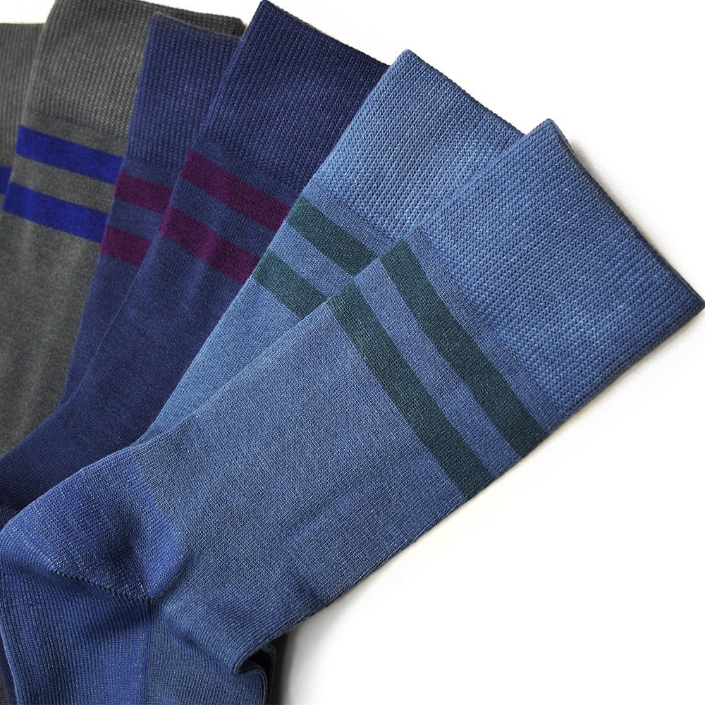 Produktbild 3 - Minfot Bambusstrømper Crew Svalbard 3-pk