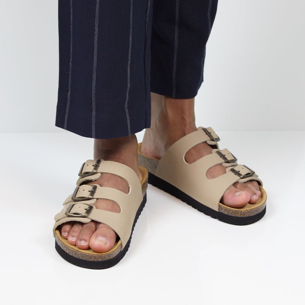 Minfot Sandaler Bio Skinn Stone