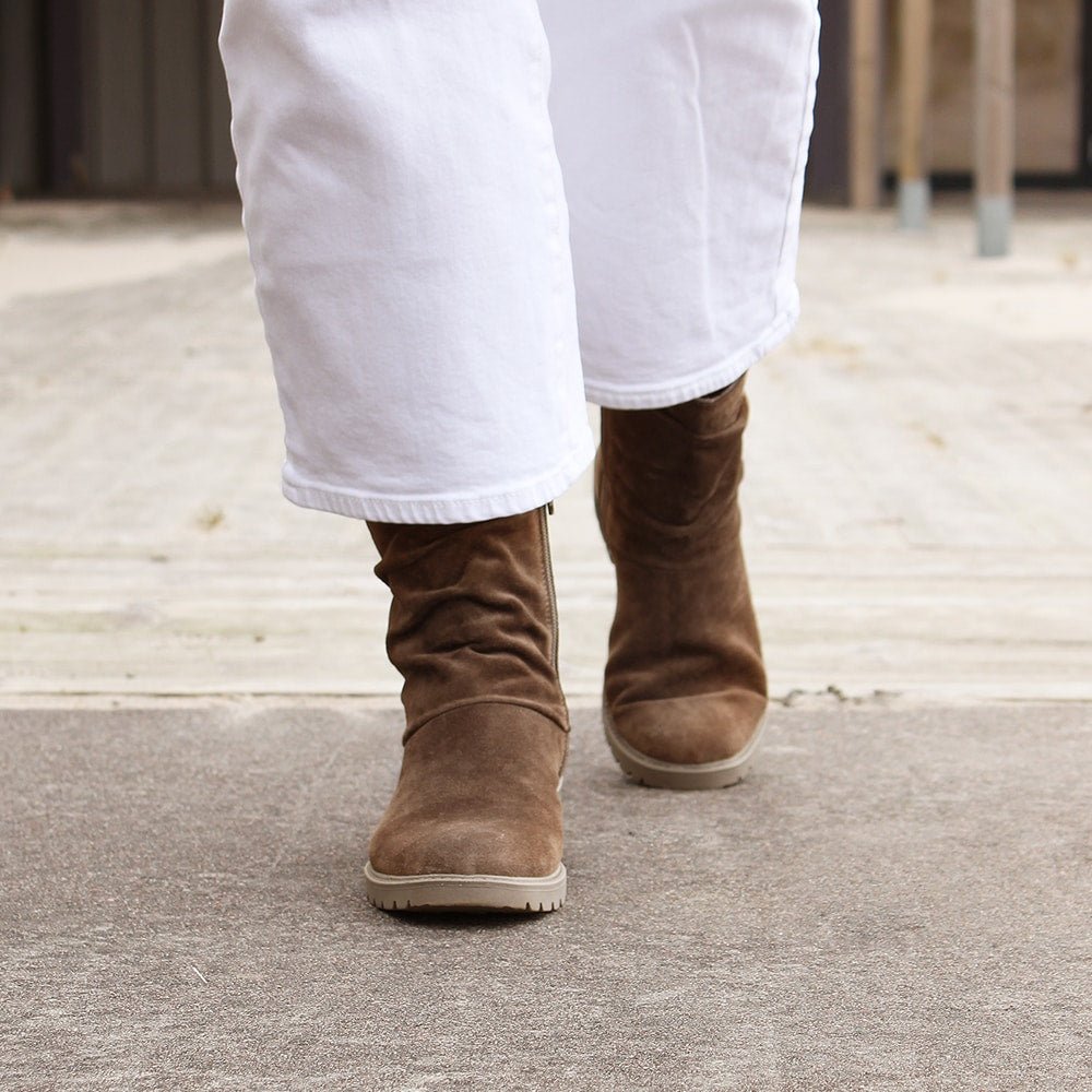 Produktbild 14 - Minfot Jolie Boots med Gummiklack Zip Aquastop-TEX Stone