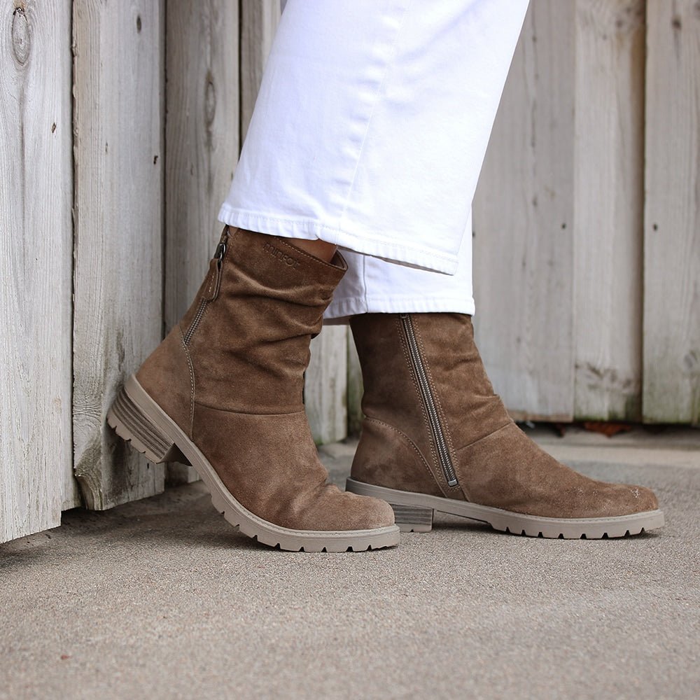 Produktbild 11 - Minfot Jolie Boots med Gummiklack Zip Aquastop-TEX Stone