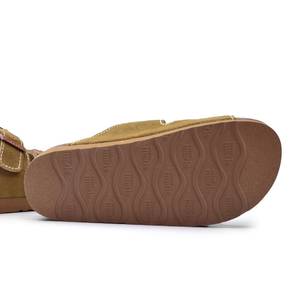 Sköna Marie Sandal Dame Lolo Golden Brown