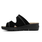Minfot Sandal Komfort Maira Nubuck Svart
