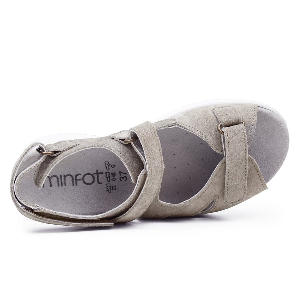 Minfot Sunny Sandaler Dame Khaki