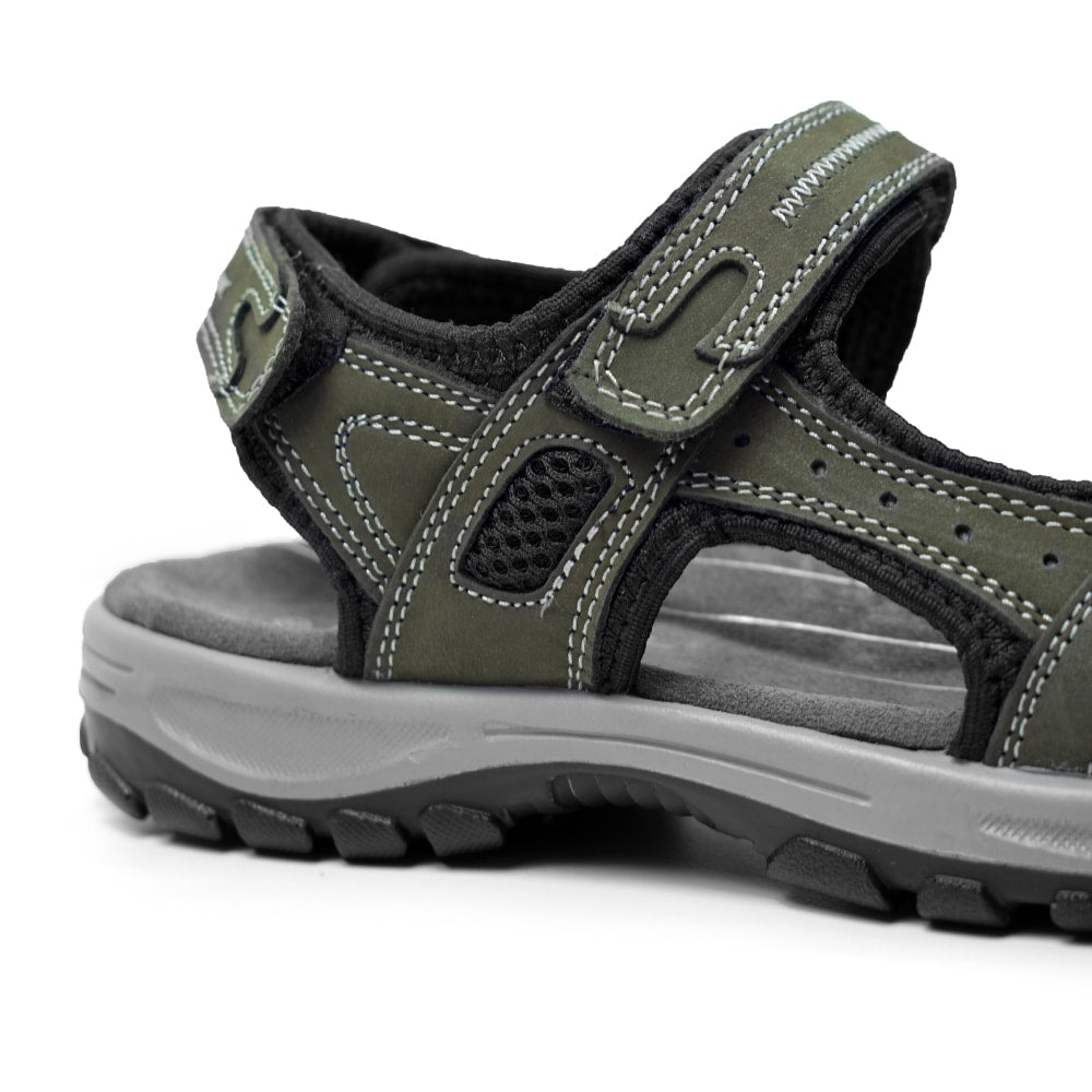 Produktbild 10 - Minfot Sandaler Torekov Dame Nubuck Olivgrønn