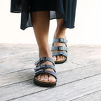 Minfot Dots Sandaler Dame Myk Bio Svart